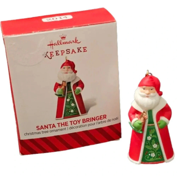 Hallmark Keepsake "Santa The Toy Bringer"  2014 Miniature - Picture 1 of 7